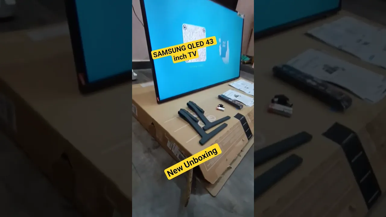 samsung qled 43 inch TV
