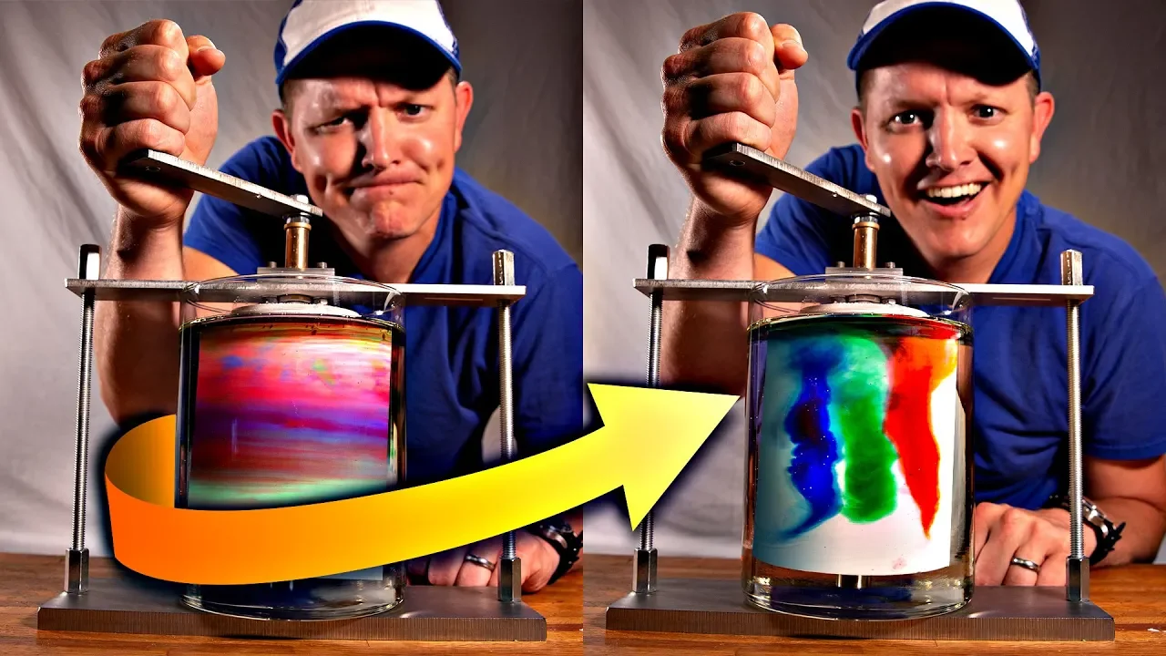 Taylor-Couette Flow: Unmixing Colors with Reversible Laminar Flow