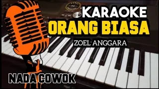 Download ORANG BIASA || KARAOKE DANGDUT NADA COWOK || COVER KORG PA 700 MP3