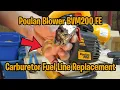 Poulan Blower BVM200 FE Carburetor Fuel Line Replacement