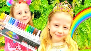 nastya and beauty salon collection of useful stories for children