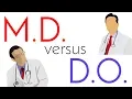 M D vs D O Allopathic and Osteopathic Medical School Comparison