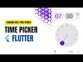 Flutter Time Picker Tutorial Flutter Widgets Saurav Roy
