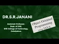 Class Object OOP using JAVA SNS Institutions