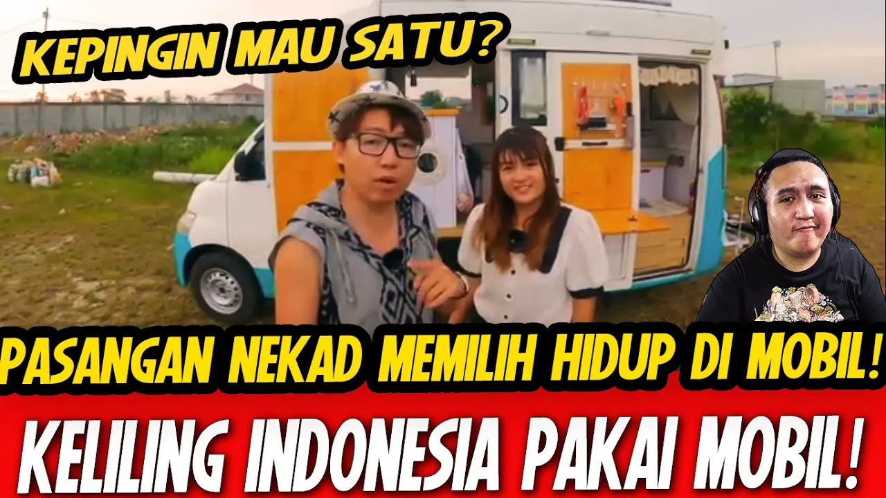🇲🇾REACTION🇮🇩 Pasangan Nekat yang memilih Hidup di Mobil & Keliling Indonesia
