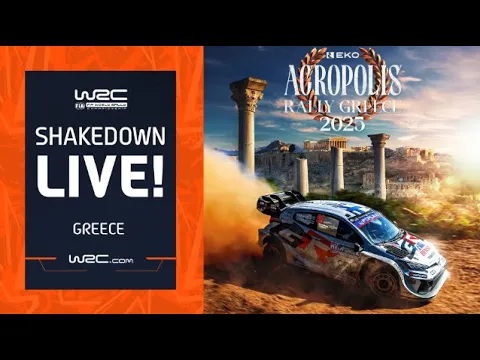 Video Thumbnail: LIVE 🔴 Shakedown | WRC EKO Acropolis Rally Greece 2025 🇬🇷