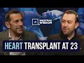 He advises content creators on money Then his heart failed