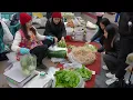 China–North Korea Border Market in the Rain: Real Life at Dandong Yalu River