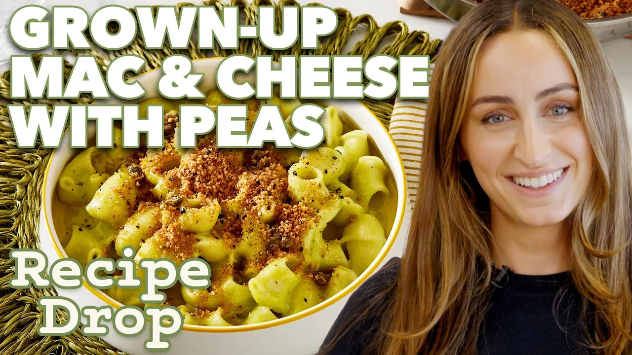 Grown-Up Mac & Cheese with Peas   Recipe Drop   Food52