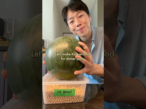 Korean summer dishes for dinner party