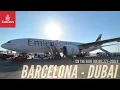 Trip Report Barcelona - Dubai Emirates Economy Class Boeing B777-200LR