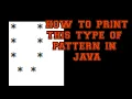 How To Print Alphabet U Pattern In Java