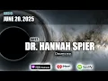 Download Lagu Dr. Hannah Spier, audio only, June 20, 2025