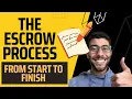 Escrow process in California from START to FINISH