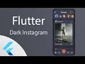 Flutter - Dark Instagram UI Concept