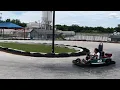 He owns the track at Route 377 Go Karts