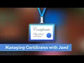 Managing Certificates with Jamf