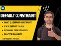 MySQL DEFAULT Constraint - Hindi