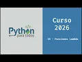 Curso Python 2026 - 33