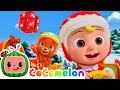 JJ and Boba Spread The Christmas Joy 🧑‍🎄 CoComelon Animal Time | Nursery Rhymes and Kids Songs