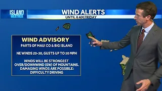 Aloha Friday Weather Forecast Windy conditions high surf advisories ahead of Memorial Day