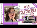 DIY Market Tent WEIGHTS for under 20