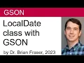 GSON LocalDate Adapter