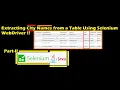 How to Extracting City Names from a Table Using Selenium WebDriver