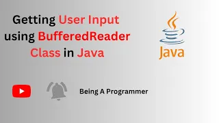 BufferedReader class in Java Accept input from user by using BufferedReader class