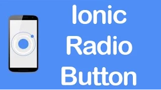 Ionic CSS Components - Radio Button List