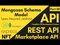 Mongoose Schema Model How To Build Mongoose Schema Model For NFT API Data NFT Marketplace API