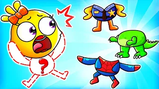 Let’s Find the Body Parts | Where Is My Body + More Nursery Rhymes & Kids Songs by Lamba Lamby