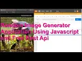 Random Image Generator Application Using Javascript and Rest api to generate random Dog s Images