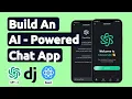 Django and React Fullstack AI Project Build a Chat App with Django React and GPT-4