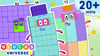 Let's Learn Tricky Numbers | Learn to Count for Kids Compilation | Numberblocks