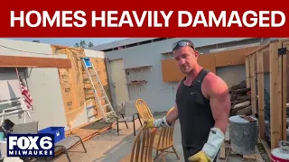 Wisconsin storm damage in Menasha countless homes damaged FOX6 News Milwaukee