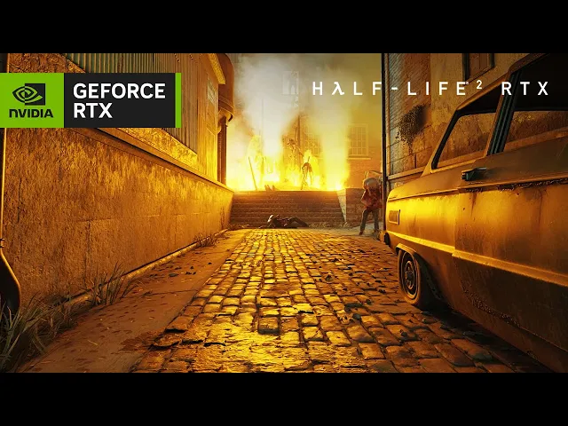 Half-Life 2 RTX | Demo with Full Ray Tracing and DLSS 4 Announce