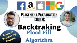 Flood Fill Algorithm Backtracking 2 Placement Preparation Series Medium GFG C