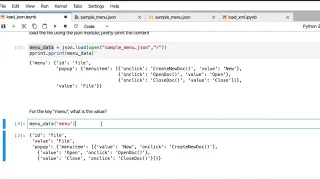 parsing and exploring json using Python