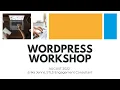 WordPress Workshop August 2022