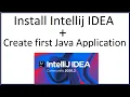 Install Intellij IDEA on Windows 10 and create first sample Java Application