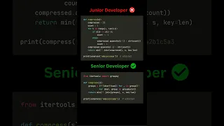 Python String Compression Basic vs Optimized