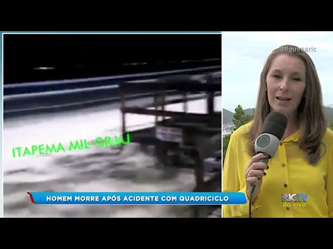 Homem morre após acidente com quadriciclo, em Itapema