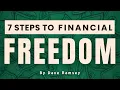 PROVEN 7 Steps Plan To Reach Complete Financial Freedom Dave Ramsey - Total Money Makeover