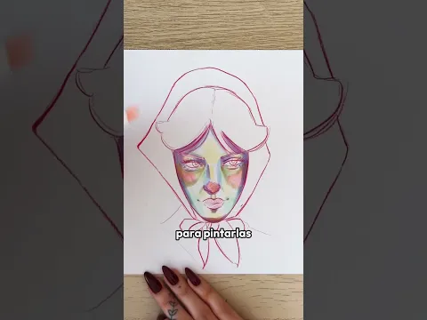 Cómo colorear piel