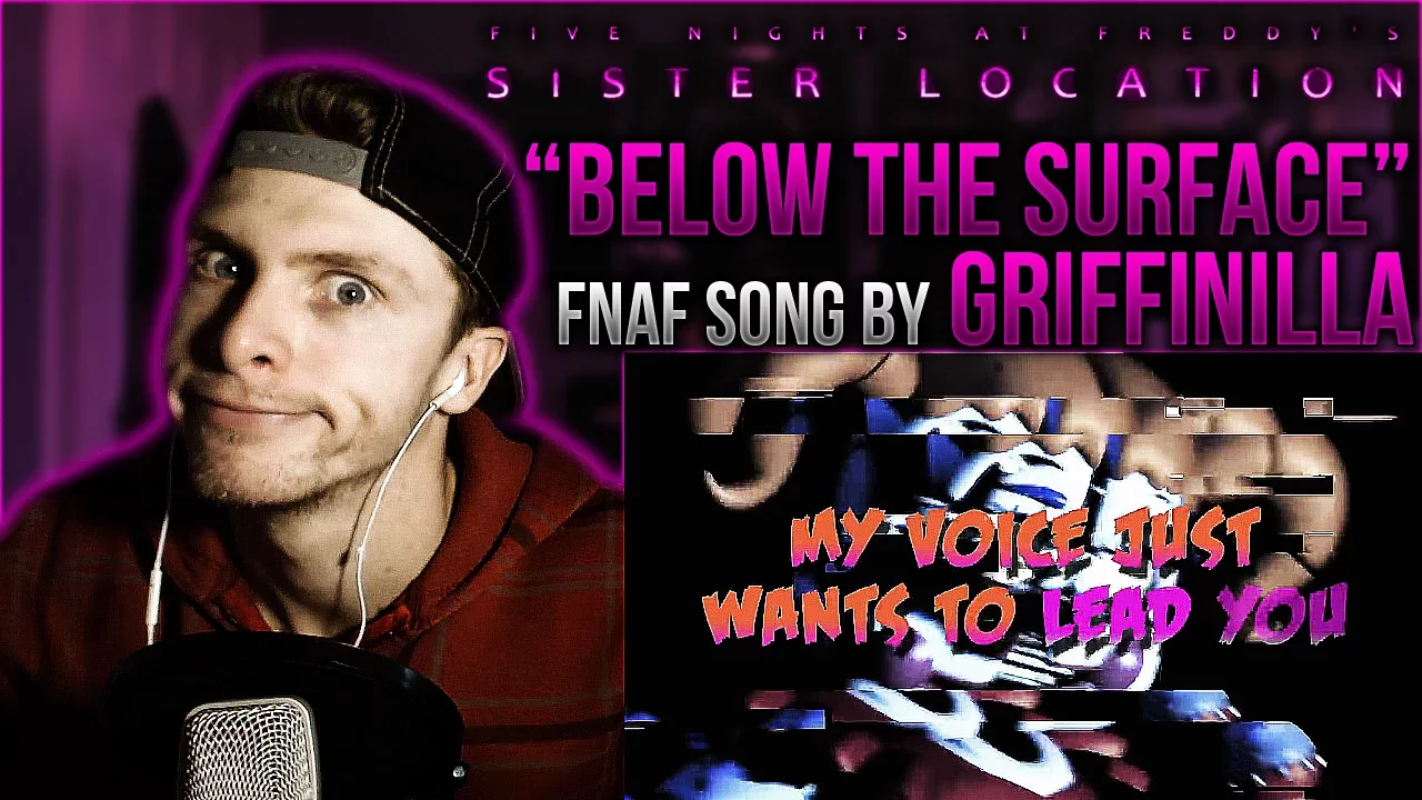 Vapor Reacts #86 | *NEW* FNAF SISTER LOCATION SONG "Below The Surface" by Griffinilla REACTION!!