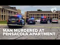 Man murdered at Pensacola apartment complex suspect on the run