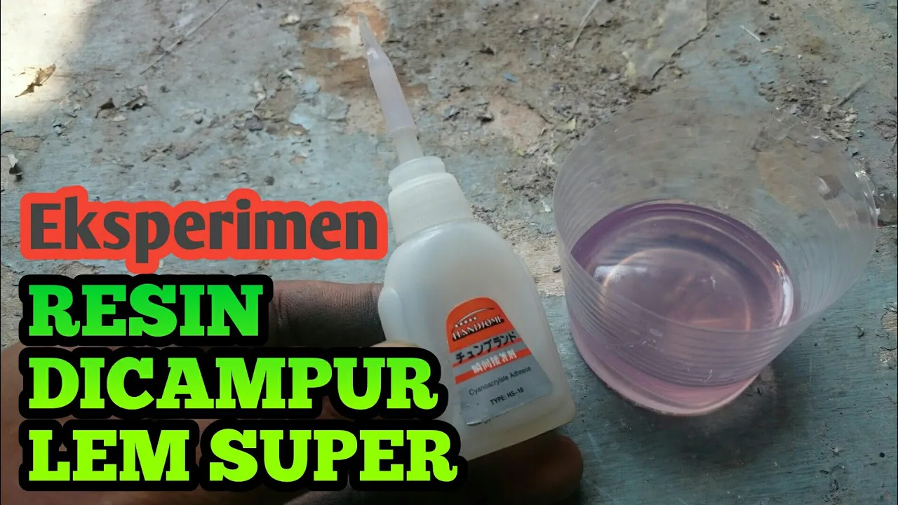 Cara Menggunakan Lem Epoxy Non Sag - Dempul Epoxy Non Sag. 