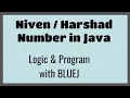 Niven Harshad Number program in Java
