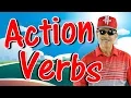 Action Verbs Reading Writing Song for Kids Verb Song Jack Hartmann